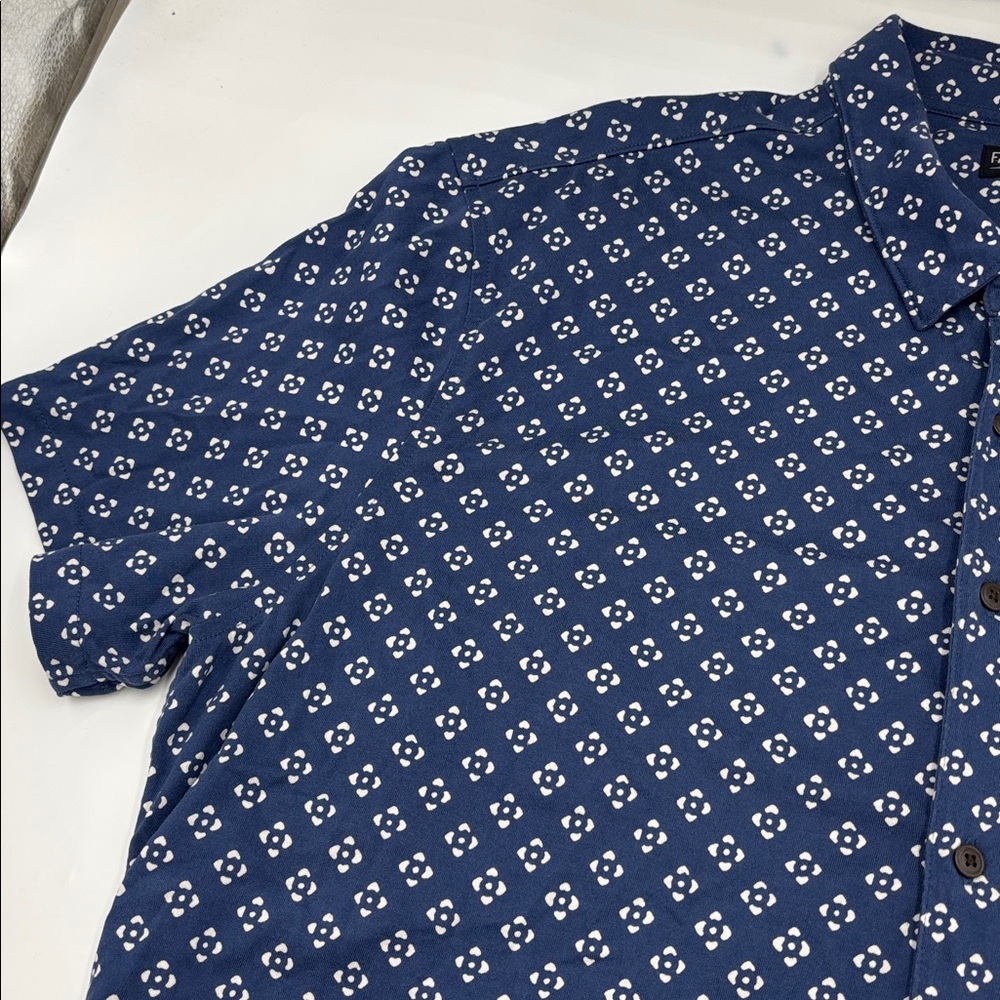 Faherty Cotton Patterned Button-Down Shirt - image 3